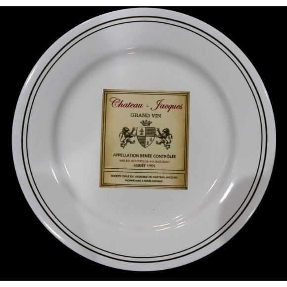 Vintage Restoration Hardware French Wine Label Plate Set in Org Box - Picture 5 of 9